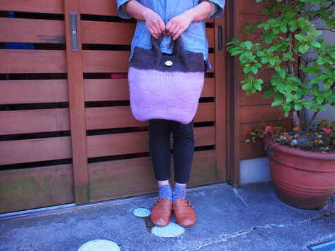 FELT  TOTE  BAG No.